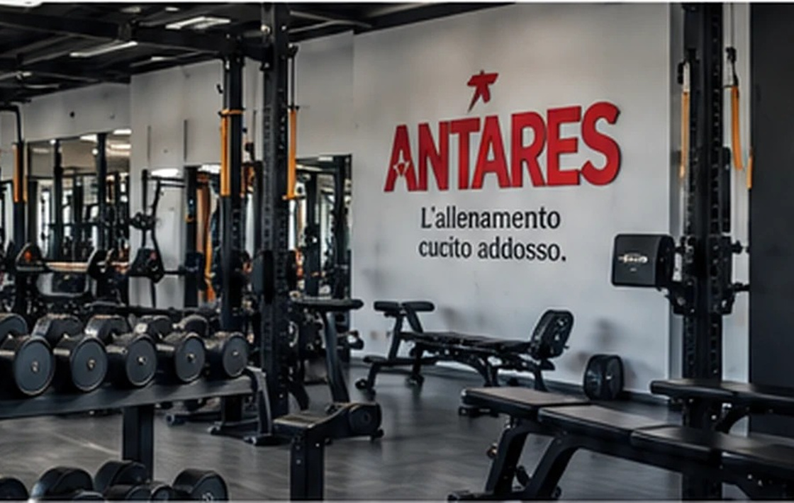 Sala attrezzi del Centro di Allenamento Antares