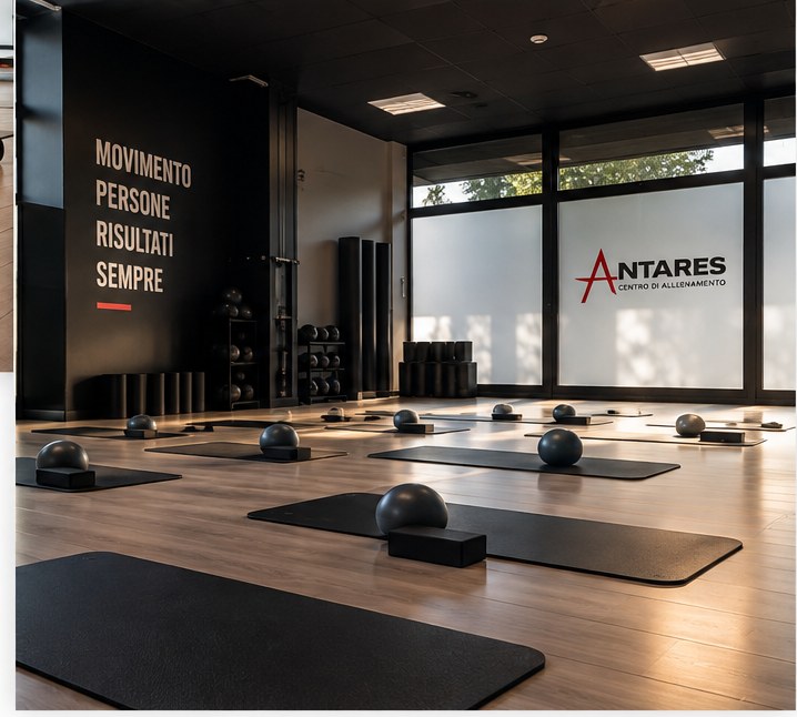La seconda sala corsi del Centro di Allenamento Antares
